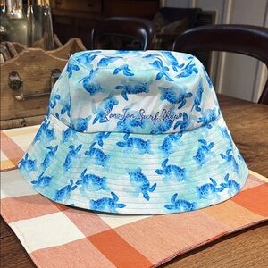 Y2K Ron Jon Turtle Bucket Hat